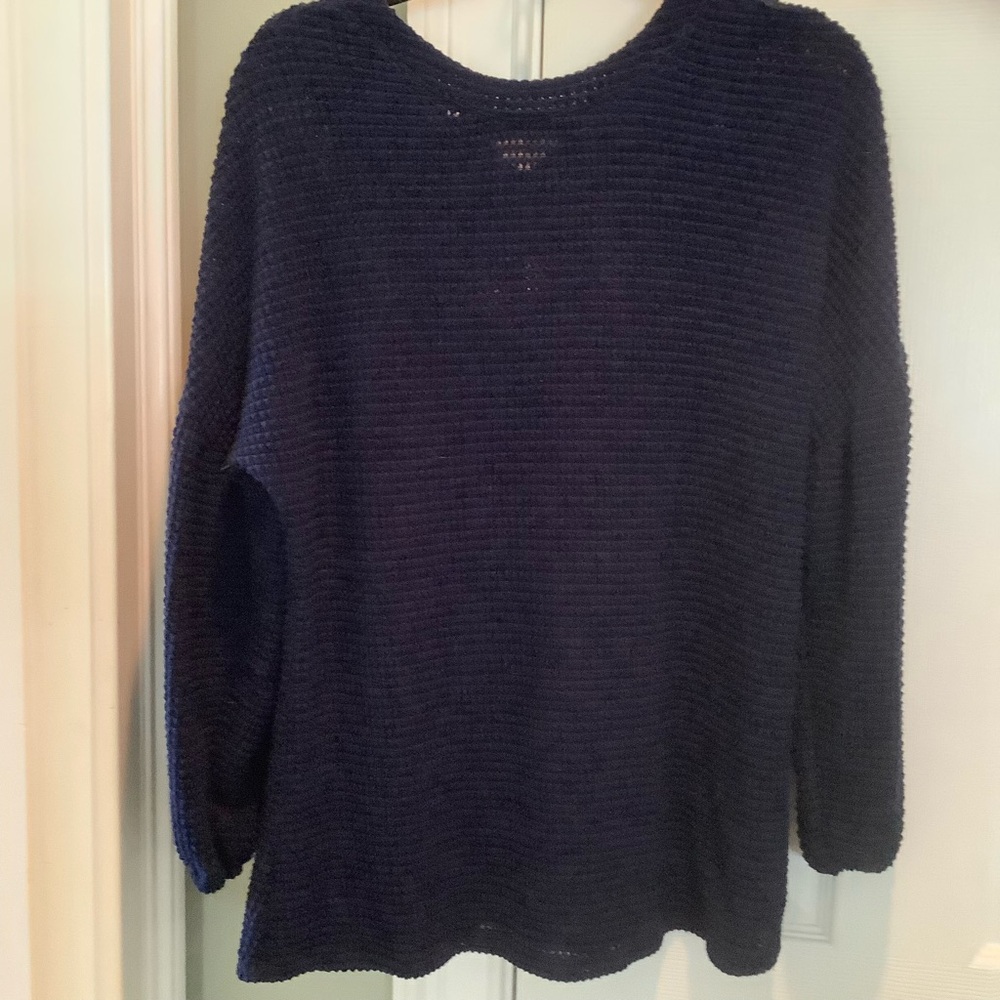 New Directions Blue Crew Neck Sweater